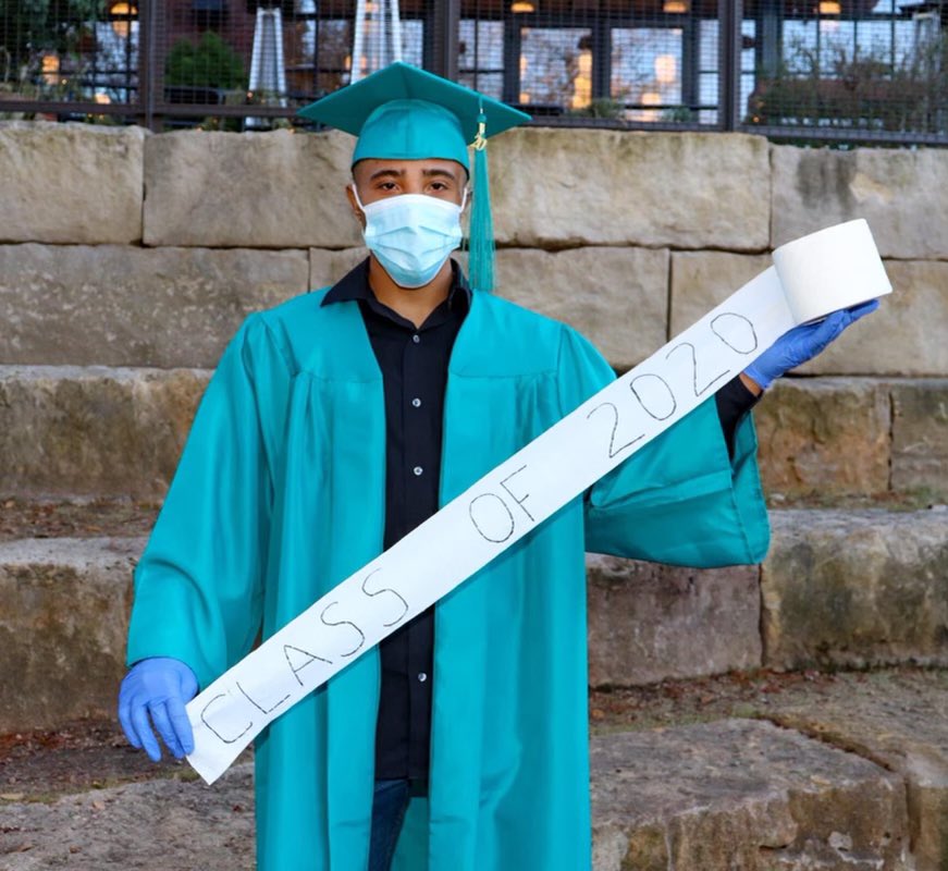 michaelMoneyMi3's tweet photo. Now onto the next chapter
#Graduation2020 https://t.co/0zuyIeEsNv