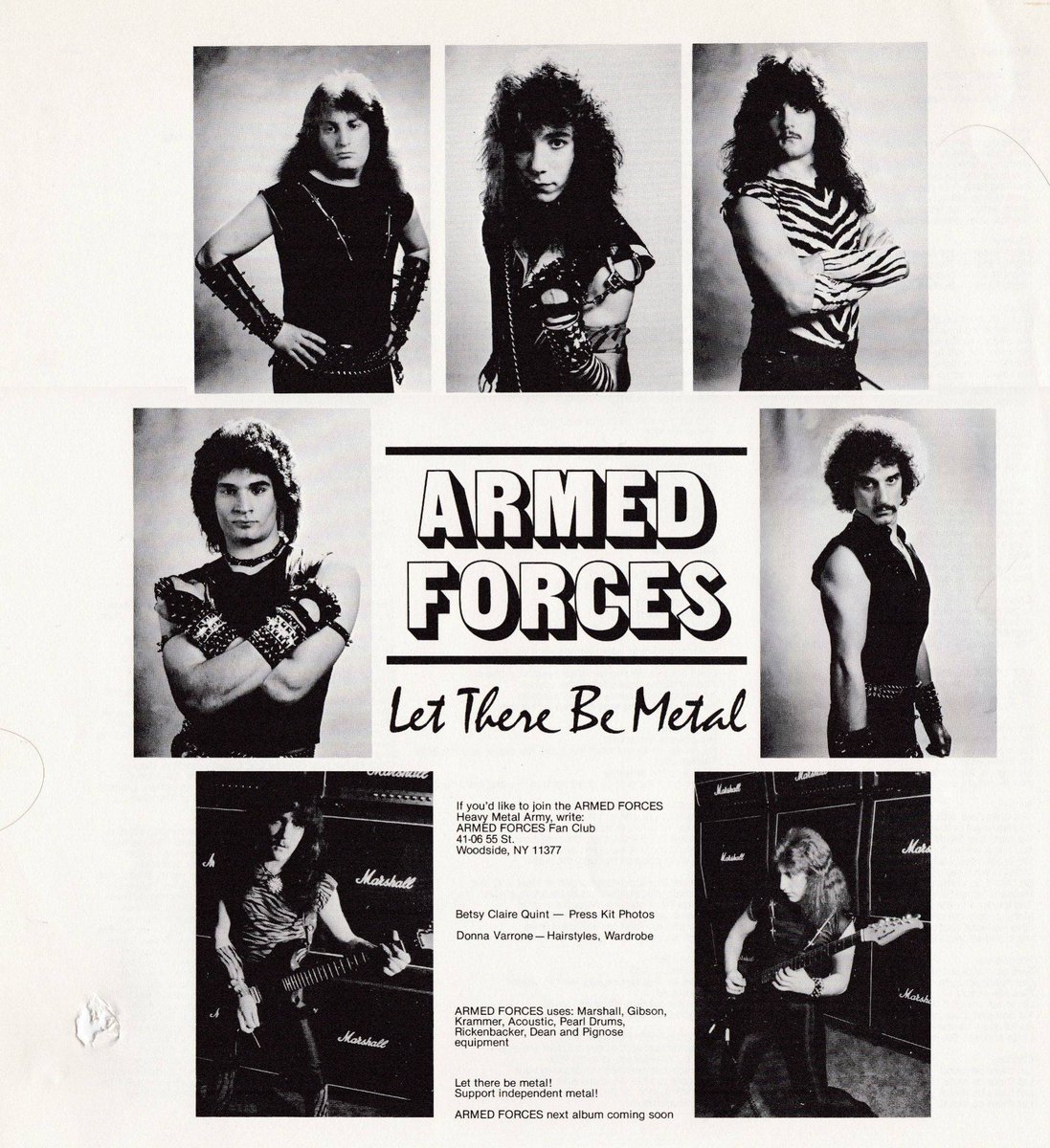 tigerblues1's tweet photo. 20,000 Metal Fans !    LET THERE BE METAL

ARMED FORCES- 2012 !   OUT NOW !

8 SONGS/  REMASTERED.

https://t.co/2EMFcI8iv3 https://t.co/qRA3vAcO2L