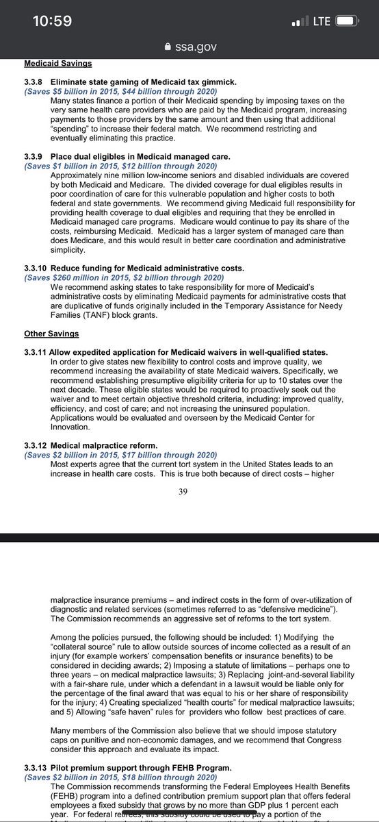 Here’s the plan for Medicare & Medicaid. Pretty much identical to anything Seema Verma cooked upCut benefits for seniors, force them to pay more cost sharing, more state waivers for Medicaid, and achieving a global budget by changing Medicare to premium support (the Ryan plan)