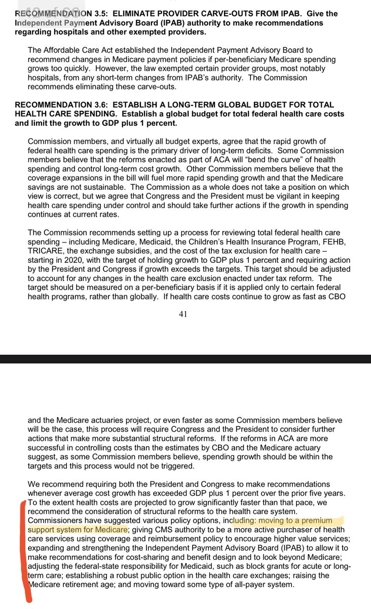 Here’s the plan for Medicare & Medicaid. Pretty much identical to anything Seema Verma cooked upCut benefits for seniors, force them to pay more cost sharing, more state waivers for Medicaid, and achieving a global budget by changing Medicare to premium support (the Ryan plan)