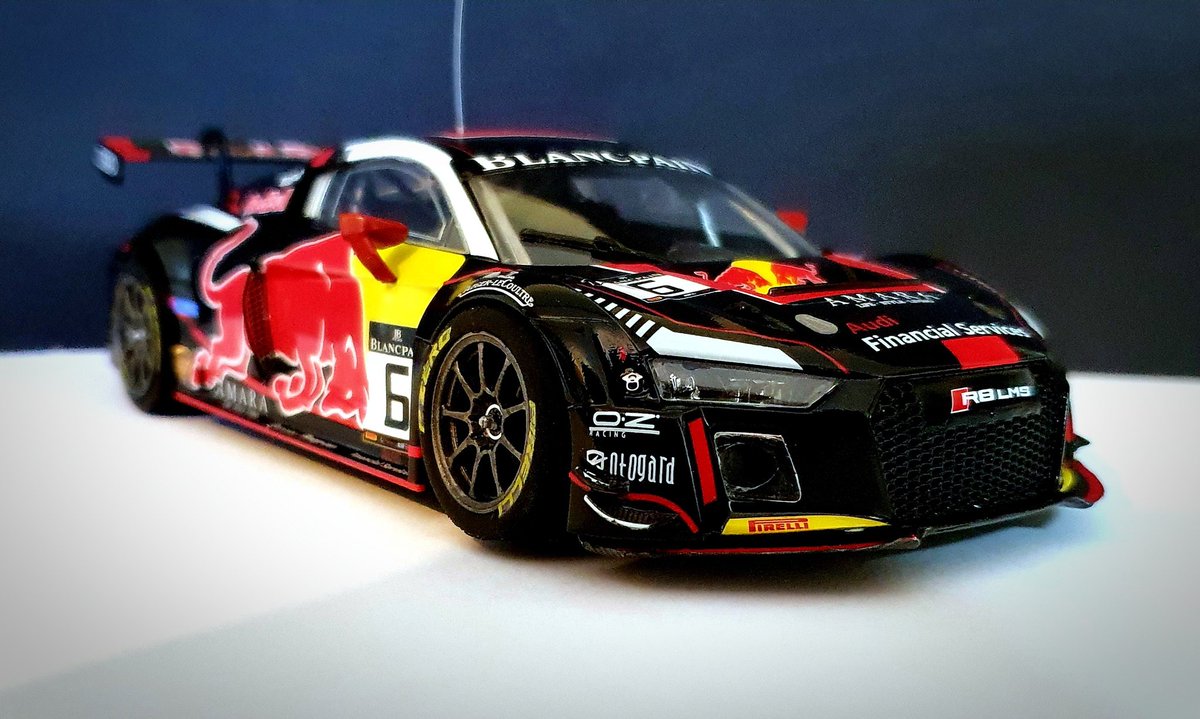 UkAndys's tweet photo. So finally finished the 1/24 NuNu Audi R8 LMS GT3.
Definitely one of my favourite builds of the year, a really great kit.
Just had an issue fitting the body but got there in the end.
@NUNUmodelkit @AudiOfficial #RedBull #scalemodelling #ukscalemodeller https://t.co/eCPuurIxuI