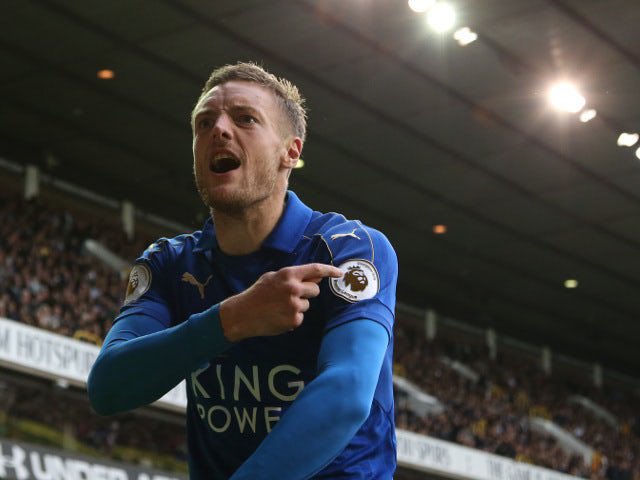 Jamie Vardy (  @vardy7)