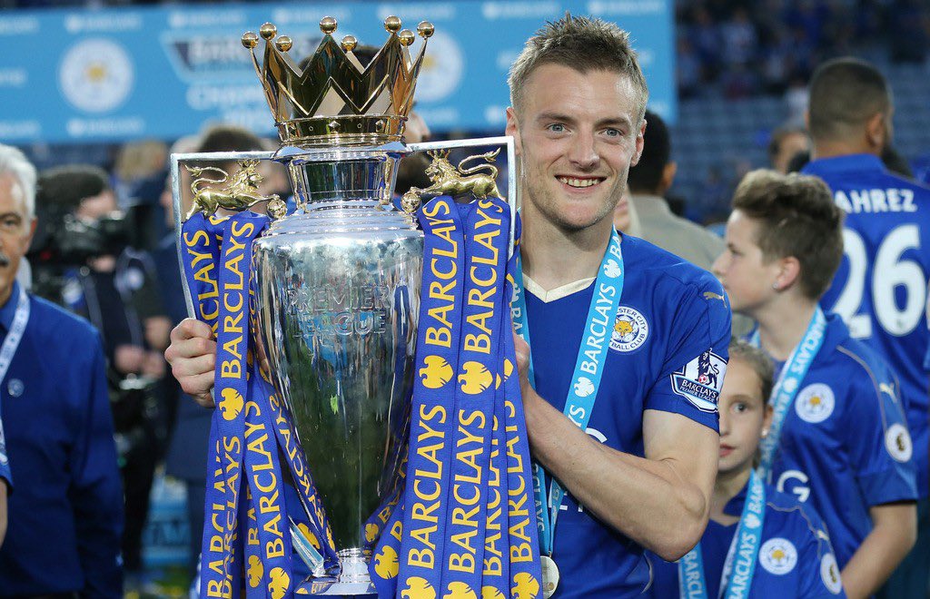 Jamie Vardy (  @vardy7)