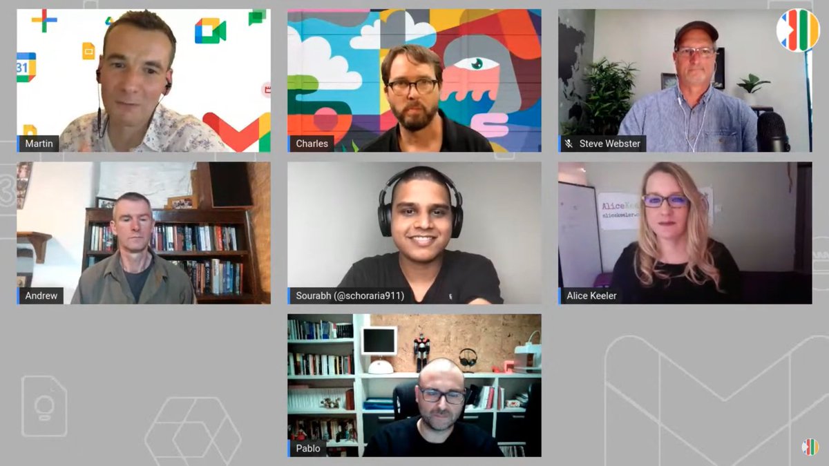 choraria's tweet photo. Special mentions:
⚡️ shared a stage with some amazing GDEs on #TotallyUnscripted (s/o @mhawksey)
⚡️ got featured on @googledevs blog with a few more awesome folks from the community (s/o @chasmaxson)
⚡️ my GitHub PR on Workspace Solutions was finally accepted (s/o @stevenbazyl) https://t.co/8olkRMWL4e