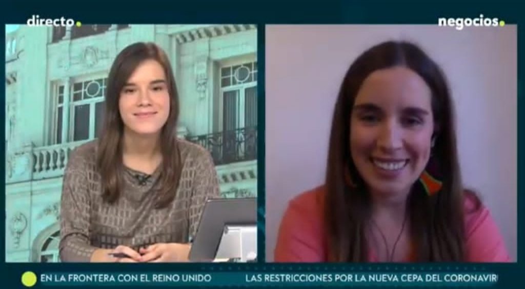 OAN_Int's tweet photo. Gracias @negocios_tv por vuestro interés en nuestro trabajo. Gran charla hoy con nuestra compañera Beatriz!! https://t.co/4k31IJuQAK