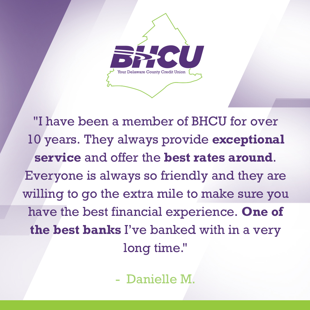 BHCUdelco's tweet photo. Take it from our members: BHCU is the perfect credit union for you ⭐⭐⭐⭐⭐#TestimonialTuesday https://t.co/ILgVUCiTqf