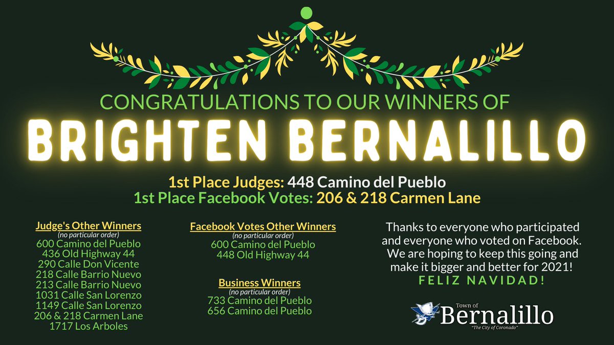 Town of Bernalillo tweet media