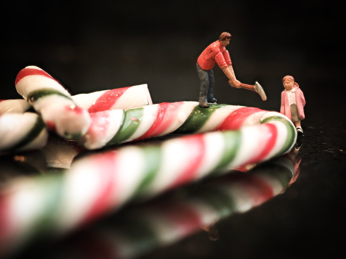“Of course you can have some candy cane Susan, let me just break a piece off!’ 🎄🎅🏼

#littlepeopleinabigworld #littleadventures @OlympusUK #HomeWithOlympus #macro #OMDEM1mkii #christmas #focusstacking
