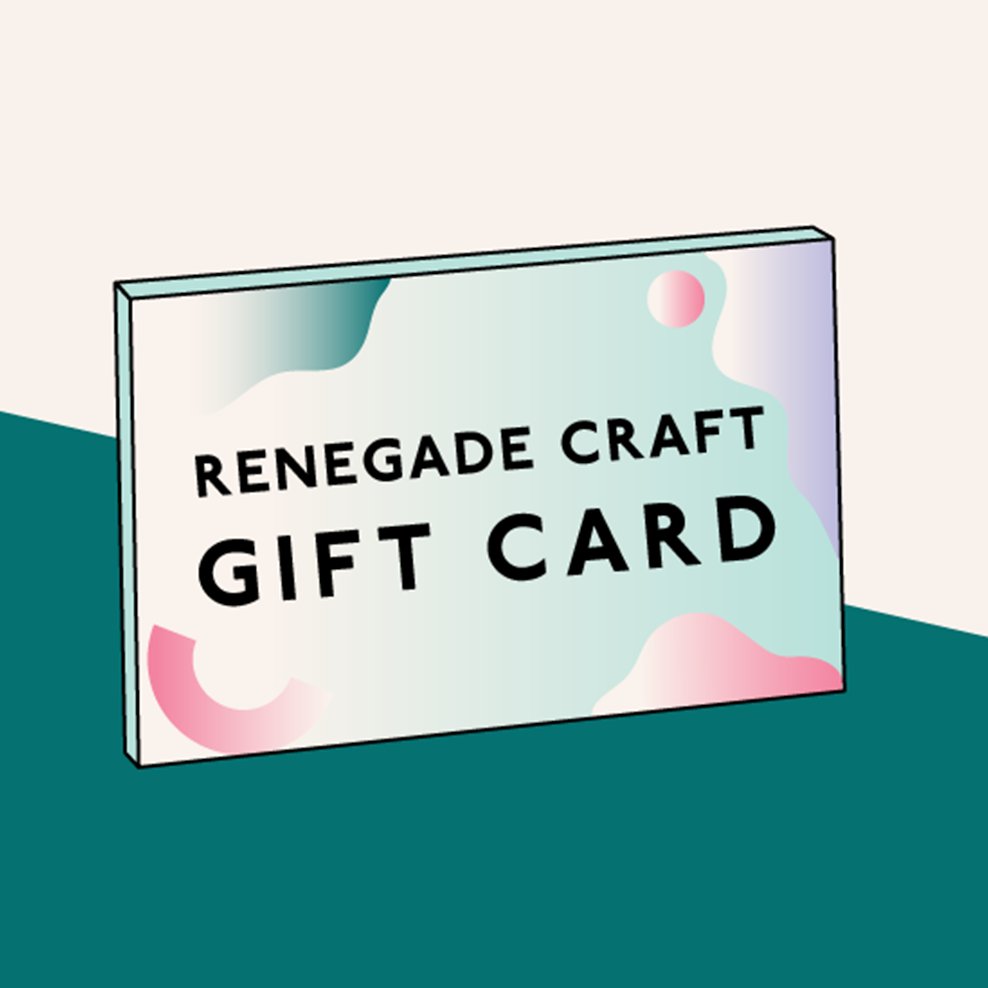 Fellow procrastinators and last-minute gifters - *do not* worry!!  A Renegade Shop Gift Card instantly(ish) hits inboxes and lets your friends and family choose what they want. A win-win! 🥂 Head here to buy one (or more 😉) &gt; renegadecraft.com/shop/gift-card