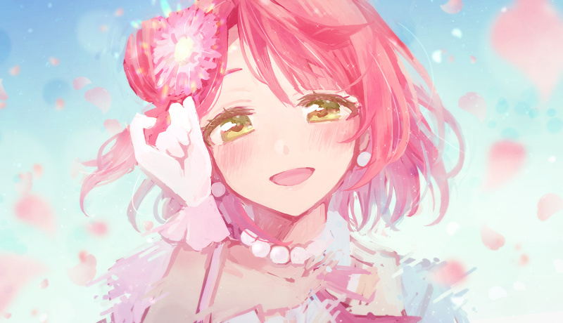 上原歩夢 「Awakening Promise #虹ヶ咲学園イラスト文化祭 」|♰ふわパン♰のイラスト