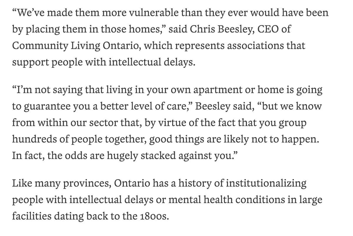 I know that piece is paywalled. I understand reasons for paywalls but I also disagree with coverage about disabled and/or poor people being paywalled especially relating to pandemic so...screenshots with alt text for my community.