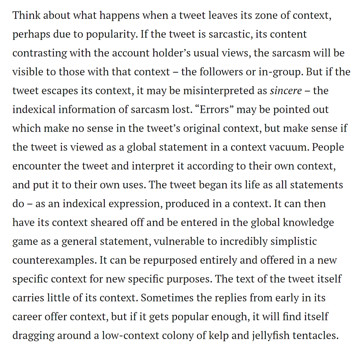 39. William Thurston - Proof and progress in mathematicsA literal banana - Ignorance, a skilled practiceFailures of communication as knowledge leaves high-context communities (mathematicians or shitposters)
