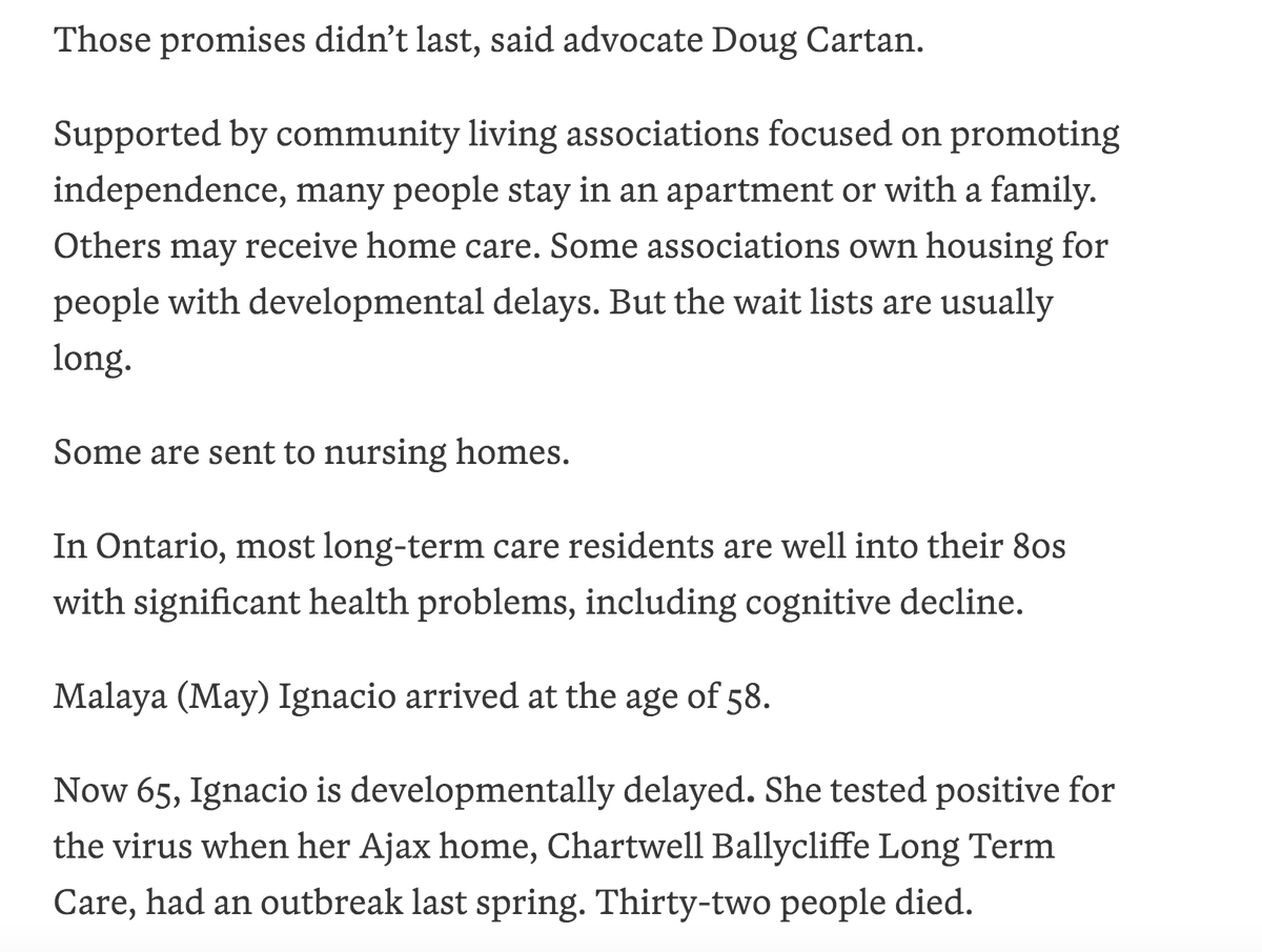 I know that piece is paywalled. I understand reasons for paywalls but I also disagree with coverage about disabled and/or poor people being paywalled especially relating to pandemic so...screenshots with alt text for my community.