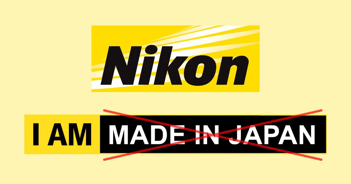 Nikon to stop making cameras in Japan: Report

cstu.io/35f50c