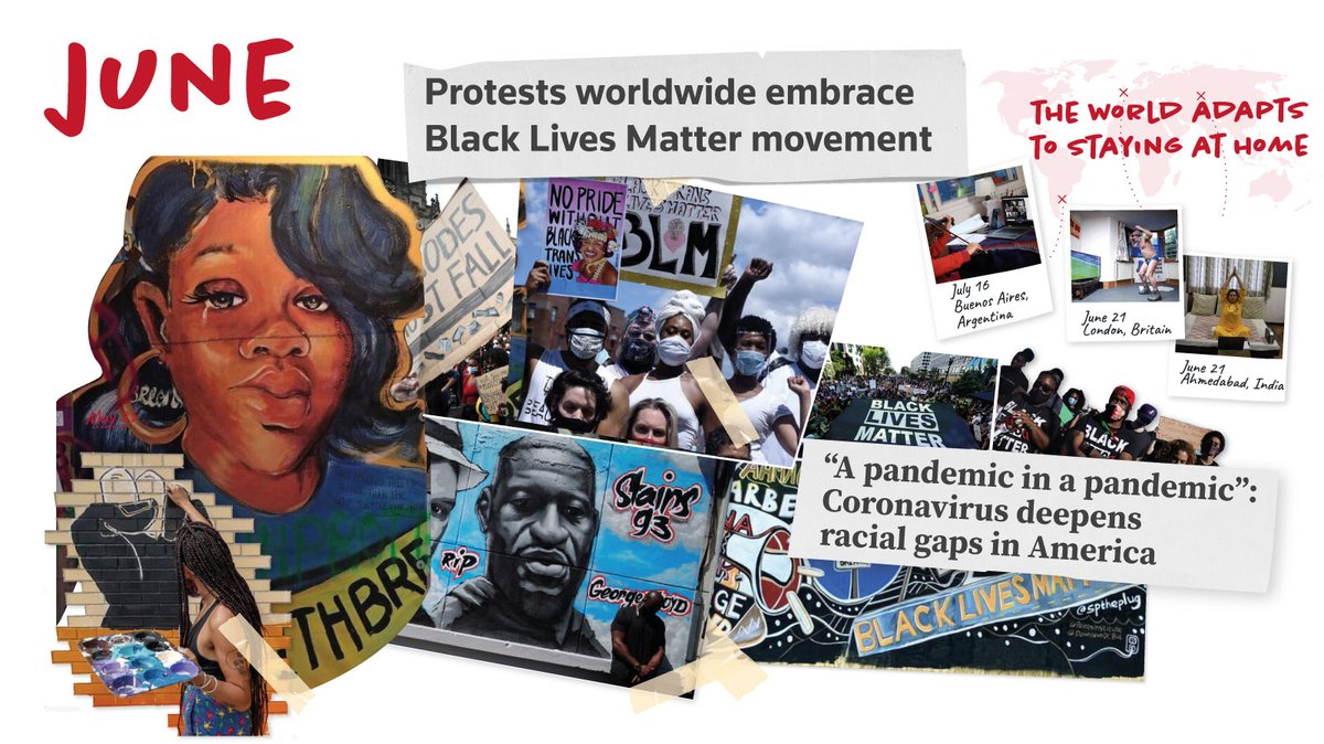 JuneMillions took to the streets globally to embrace the  #BlackLivesMatter   movement.  A historic Oakland Black book store sold out of books on racial discrimination 7/13