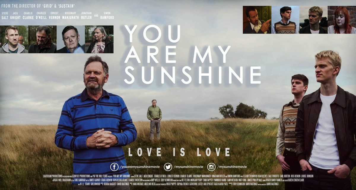 One story. Decades apart🌈The new poster <a href="/MySunshineMovie/">You Are My Sunshine</a> featuring our stunning cast🌈All being well-still set for 2021
#indiefilm #supportindiefilm #Filmmaking #filmmakers #independent #Film #movie #Christmas #filmmaker #movie #director #writer #LGBT #midlands #gay #pride 🌈❤