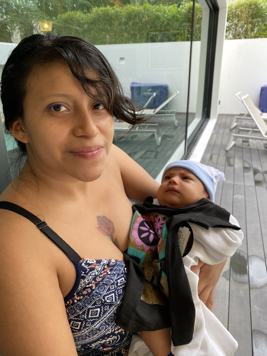 Felices de volvernos a ver y agradecidas a <a href="/AyGueyMx/">¡Ay Güey!</a> por donarles playeras hermosas y de excelente calidad. 
Conocimos a “Rolando” 👶 hermoso bebé de querida Marisol. Kristel va a retomar sus clases de inglés 👏. #QuintanaRoo