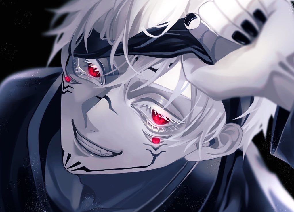 両面宿儺 捏造 宿儺の器ifの五条悟 あなき のイラスト