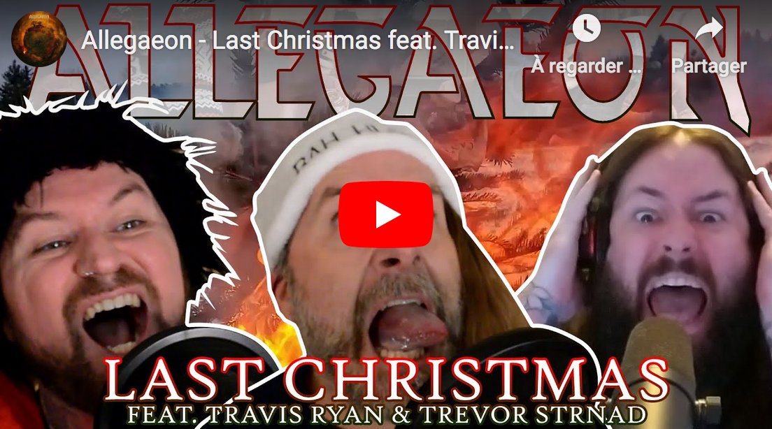 RadioMetal's tweet photo. .@Allegaeon dévoile le clip vidéo de sa reprise de la chanson « Last Christmas » (feat. #TravisRyan et #TrevorStrnad) : https://t.co/WQ22DzFSZl https://t.co/Ltqjwz0ihn