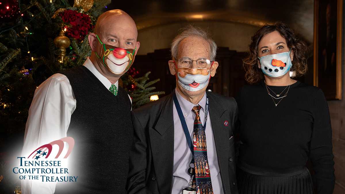 TN Comptroller (@tncot) on Twitter photo Comptroller Wilson, Deputy Comptroller <a href="/JasonMumpower/">Jason Mumpower</a>, and Deputy Chief of Staff Jennifer Pfeiffer wish each of you a very #MerryChristmas #FaceitTN #ChristmasMasks @japchicago Comptroller Wilson, Deputy Comptroller <a href="/JasonMumpower/">Jason Mumpower</a>, and Deputy Chief of Staff Jennifer Pfeiffer wish each of you a very #MerryChristmas #FaceitTN #ChristmasMasks @japchicago