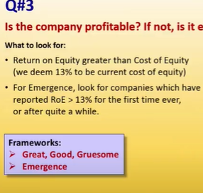 25Every business is simple from the perspective of Business owner and may be complex from the view of investorGreat, good, gruesome and Emergence business