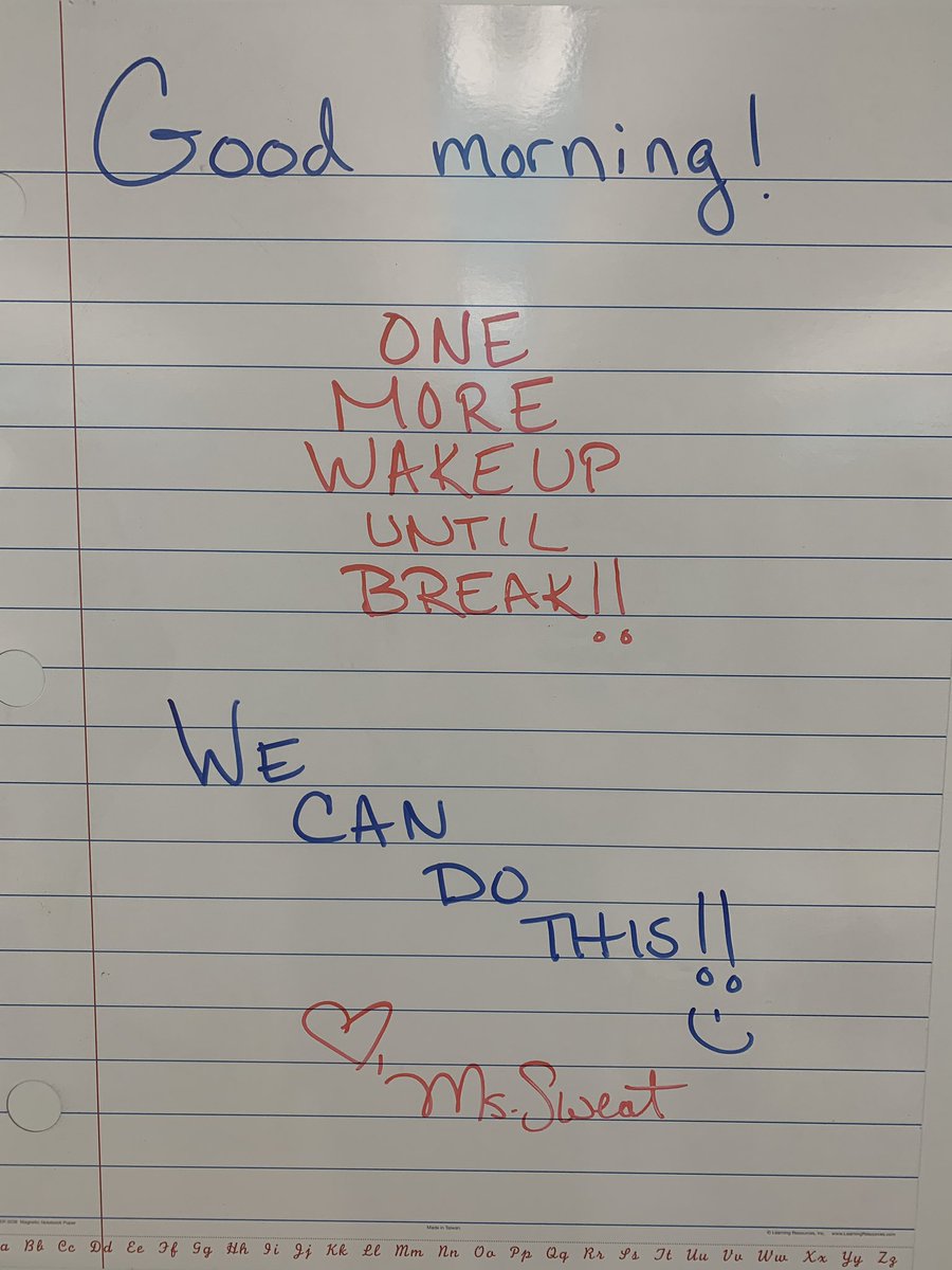MsKellySweat's tweet photo. #OneMoreWakeUp #AlmostThere #WeGotThis https://t.co/Iz7VulCuXq