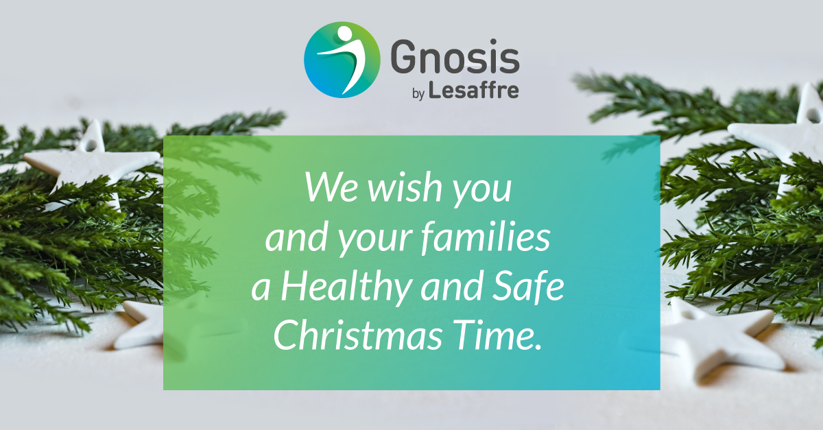 Thank you for being with us during this difficult 2020... we wish you a joyful and safe Christmas season #GnosisbyLesaffre #staysafe #stayhealthy #MerryChristmas