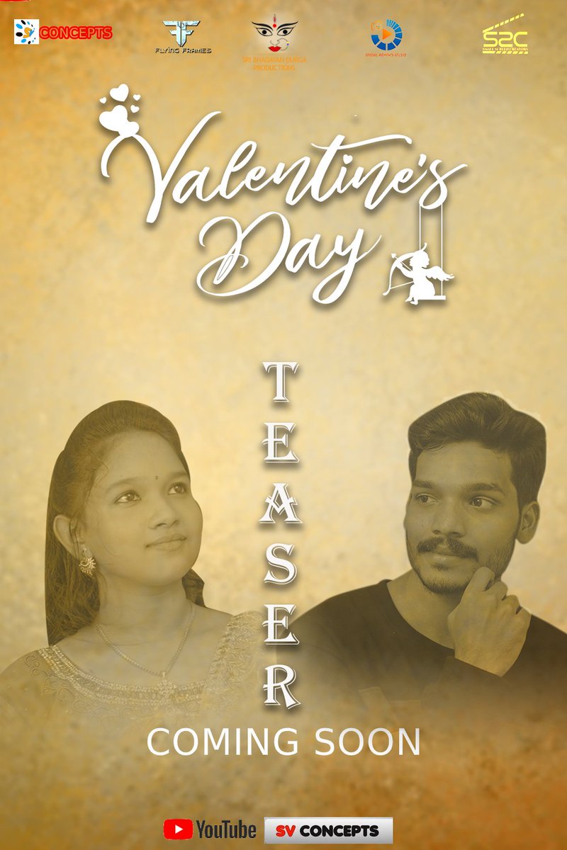 Jagadishoffical's tweet photo. We are happy to announce our Valentine's Day Teaser is releasing on 25th DEC. Soon we are coming, So plz support us and share some love towards us😍🤗  
#loveit #teaser #2heart1soul #25thNow #movielovers #lovers #ValentinesDay #svconcepts https://t.co/l8h3JBJSPD