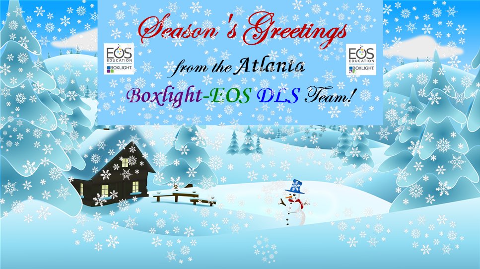 MimioInAction's tweet photo. From our Atlanta DLS Team (Jason, Kali, Kim, Kyle, Shavar, Tashauna, and Yanet), as part of our award-winning Boxlight-EOS PD Team, we wish you Season’s Greetings and a Happy New Year! #edTech #MimioInAction #EosEdu
@boxlightinc @eosedu @CCPSEdTech https://t.co/KUnwmzMkf4