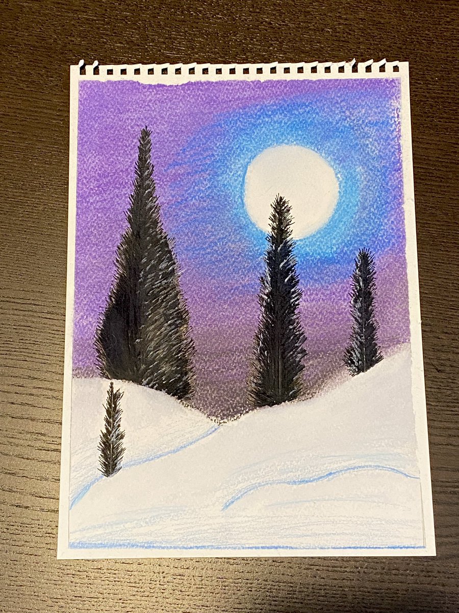 innovate_2_EDU's tweet photo. Some #christmas #artwork 
What do you think @MrsHilltoutArt 
#everyoncancreate #art #pastel #English #winter #shadow https://t.co/UOLZ0ely1e