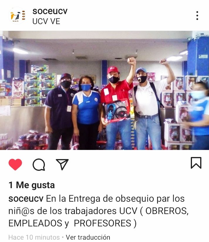 RafleMontano's tweet photo. Que deprimente ver cómo un sindicato de la UCV vende su alma al diablo por un juguete...Por eso es que estamos tan mal, todo es u. Bozal, la caja de clap, los bonos,el pedazo de pernil y ahora también los juguetes...Que MEDIOCRIDAD. https://t.co/zJ68vHq4NO