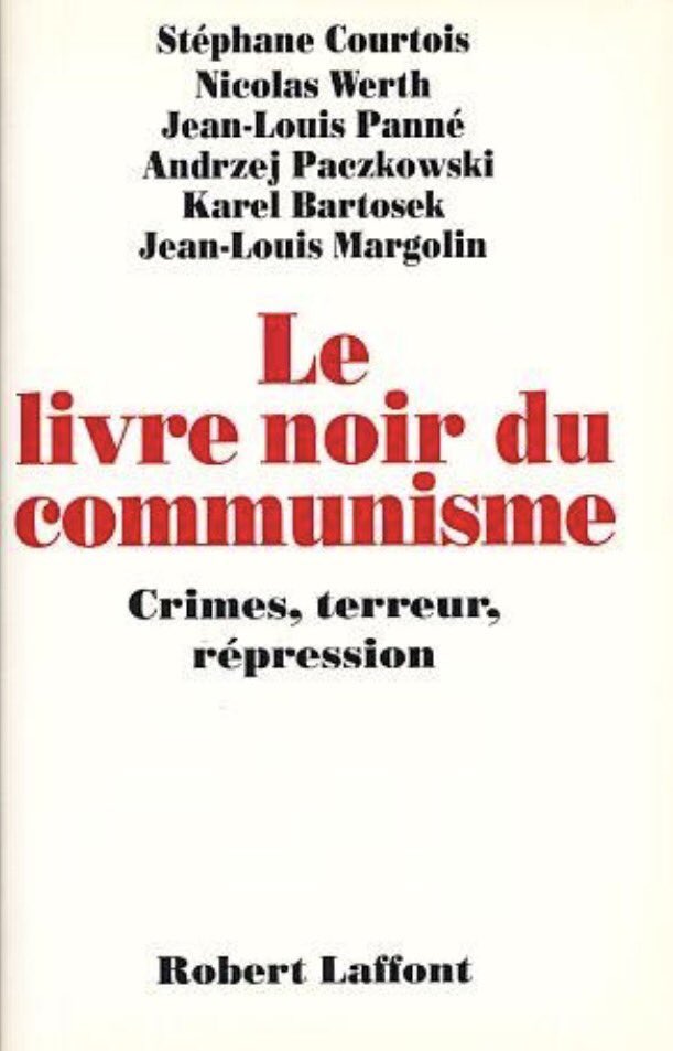 @MarcHassan1 @JeromeAttalOff @GWGoldnadel Le Livre noir d’Ehrenbourgh et de Vassili Grossman ne relate qu’une partie des crimes du communisme. Celui dont l’un des auteurs est #StephaneCourtois est celui-ci. Je connais un peu ce livre pour l’avoir publié en slovaque.