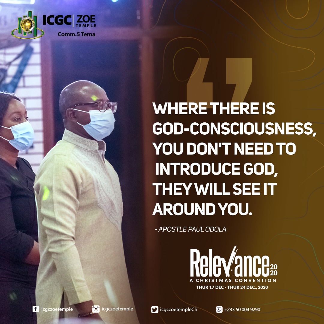 icgczoetempleC5's tweet photo. Quotes from Relevance 2020
Some quotographs from Apostle Paul Odola. Get connected
SPEAKING This Evening is Apostle Odola.
Don't miss out and feel free to share this snippets_
#icgczoetemple
#Relevance2020 https://t.co/k6o4GcAFZF