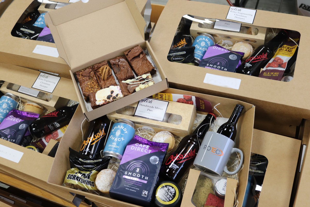 Team Rotec what a fantastic job supporting each other during this challenging year.

Thank you for your hard-work, dedication, and pulling out all the stops.

Here is a little token of gratitude… so this #Christmas eat, drink, &amp; enjoy!

<a href="/RelishEventsUK/">Relish Food Events</a>  
#engineeringuk