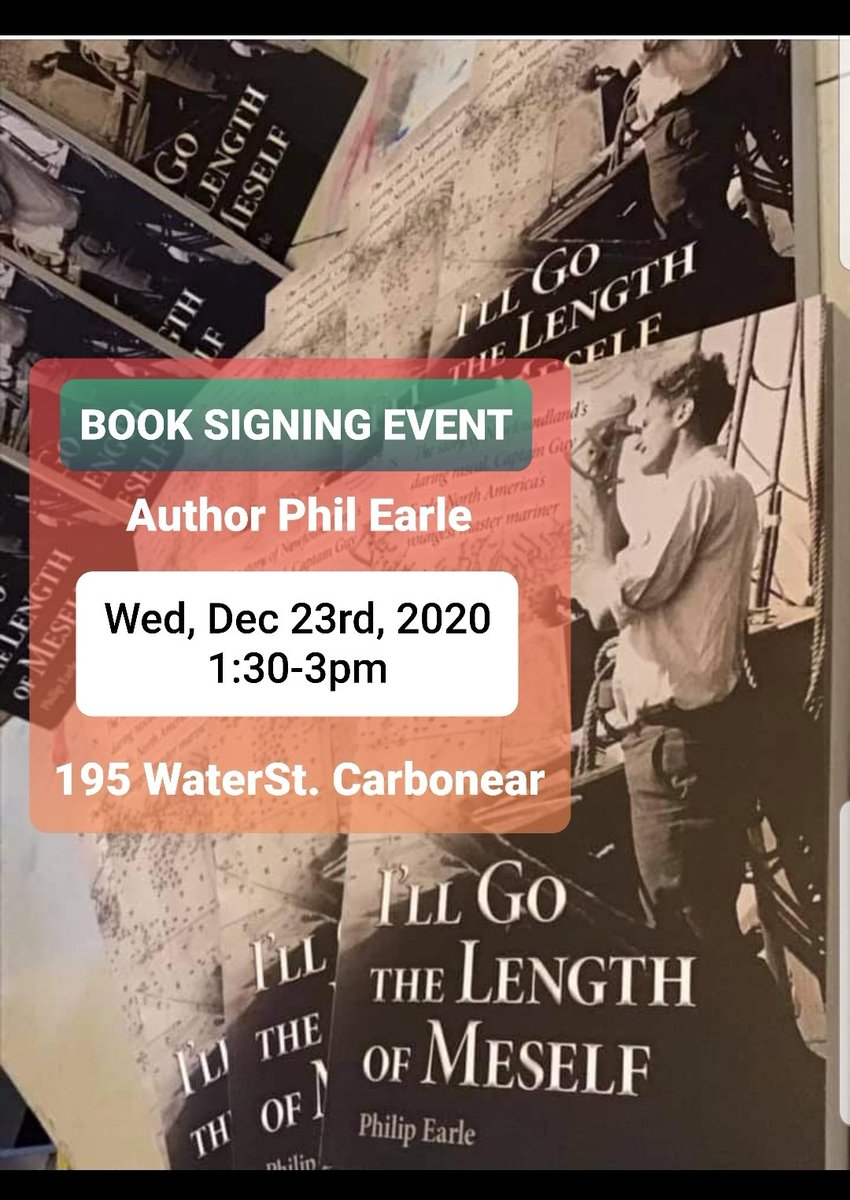MichelleFineArt's tweet photo. Book signing Wed, Dec 23rd. 2020
195WaterSt @TownofCarbonear  @Oceanviewartgallery #NL  #newfoundland #cbcnl https://t.co/o18RKm2BrG