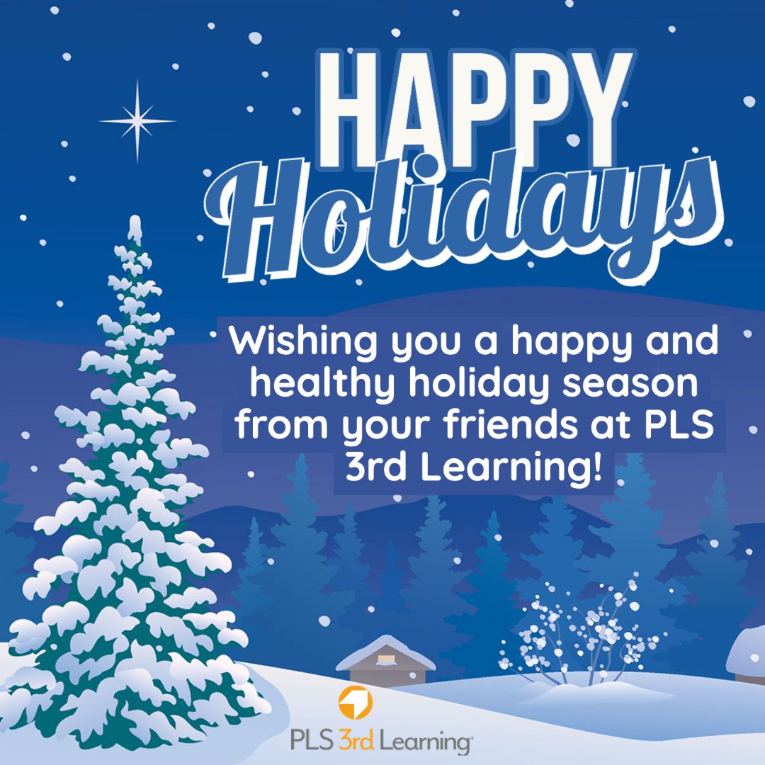PLS3rdLearning's tweet image. Wishing you and your family a wonderful, joyous, and healthy holiday season!
