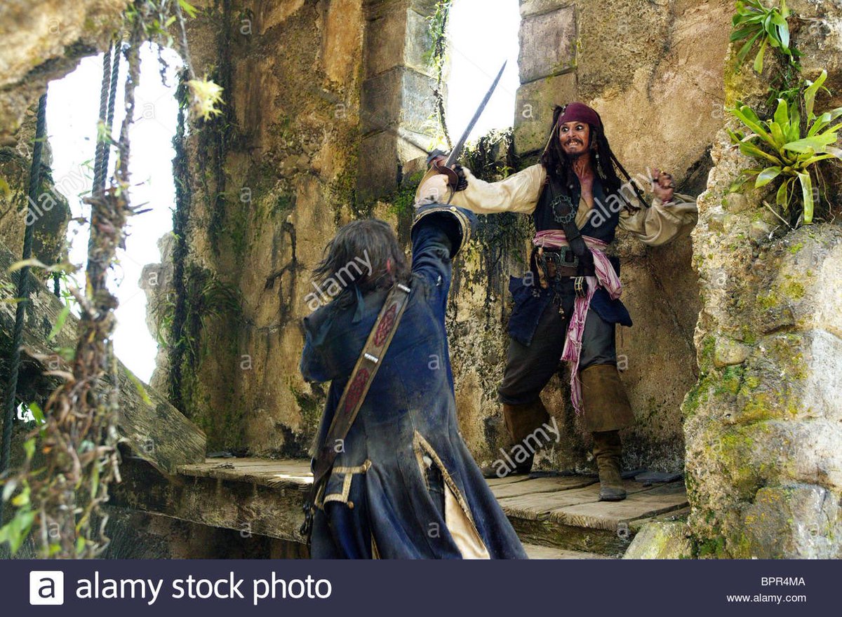 “He’s delightful.He really is one of the nicer people I know. As an actor,he’s incredibly imaginative & that’s very interesting.If you’re playing his straight man,which I am to an extent in pirates films,he’s such an accomplished & clever performer.”~Jack Davenport~