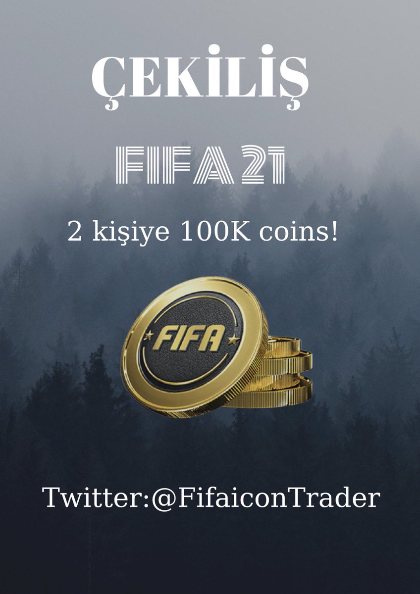 2000 takipçiyi geçtiğimiz için bir teşekkür çekilişi yapmak istiyorum. 👏

<a href="/FifaiconTrader/">Turkish Icon Trader</a> 

hesabımı Twitter üzerinden takip etmek ve bu paylaşımı RT'lemek.

Herkese bol şanslar.

Çekiliş Tarihi  29.12.2020 Saat 20.00