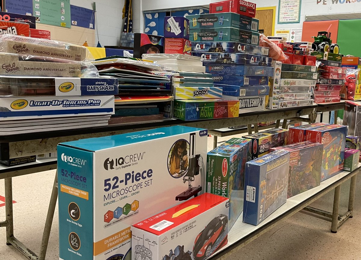 PS 209’s annual toy drive! Thank you to all who donated!