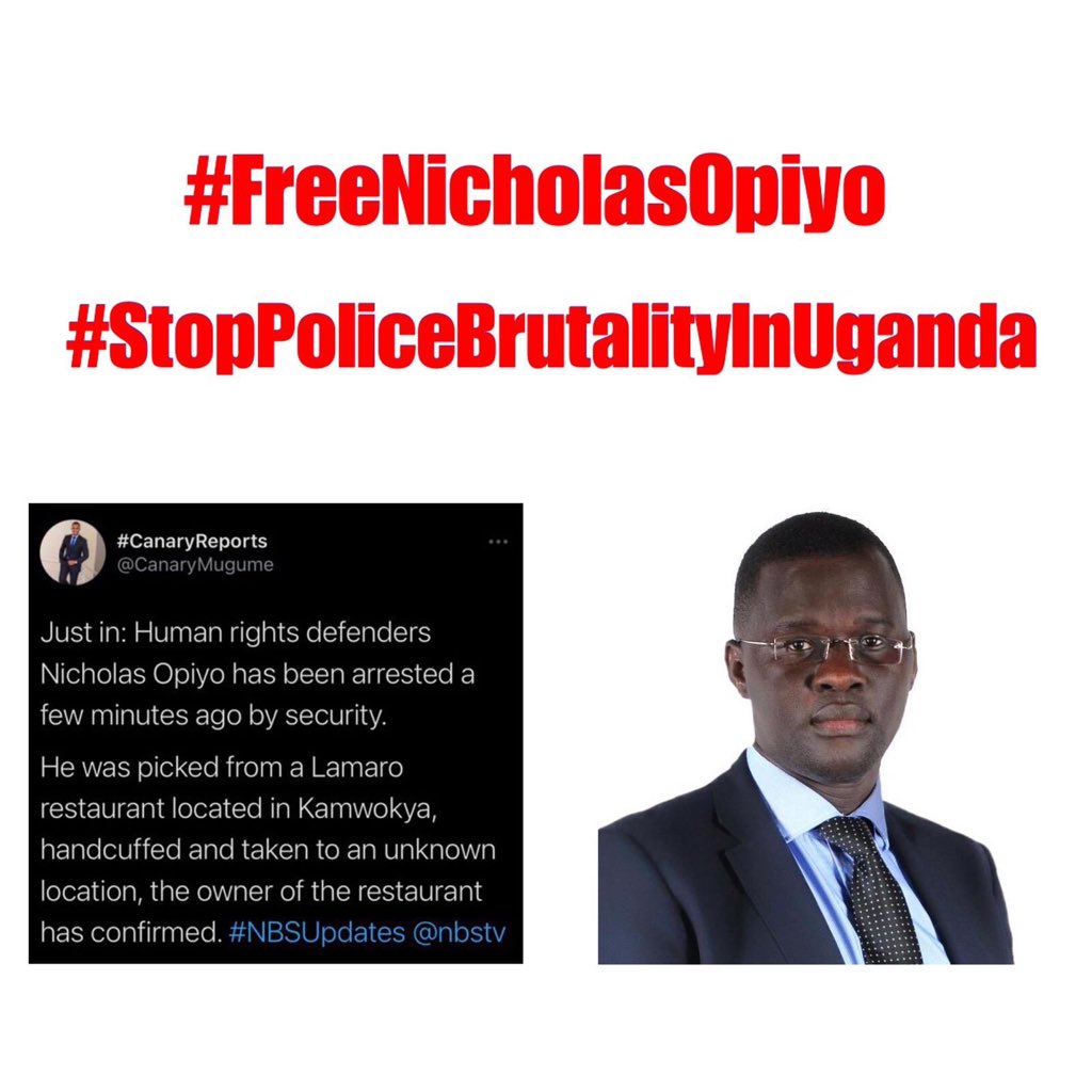 LaspnetUganda's tweet image. @ug_lawsociety @makpilac @NetpilUganda @cepil_uganda @PoliceUg @arthur_nsereko @Justice_Centres @Skhamiisi @k_ajuna @sylmubiru @mcjl_uganda @InfoUclf @pla_ug  @chapterfourug @UHRC_UGANDA @HRCUG #FreeNicholasOpio