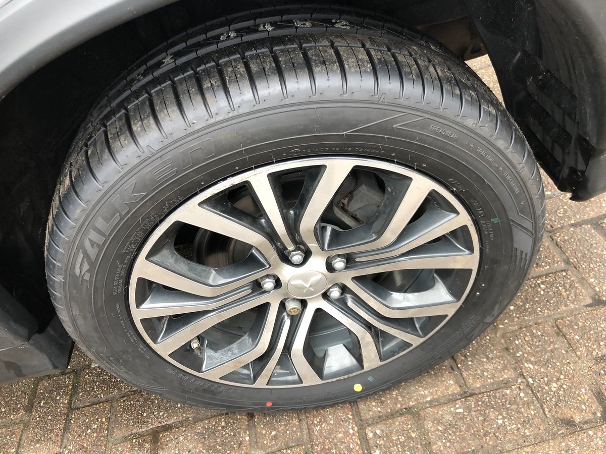 LydiaHallGolf's tweet photo. Huge thank you to Leigh Evans of @EnterpriseNeath and @FalkenTyres for sorting me out fresh tyres!! I can’t thank you enough for your support!! Keeping me on the road and getting me to my events on the @LETgolf #supportlocal #wales #tyres #golf https://t.co/kM501PmkIs