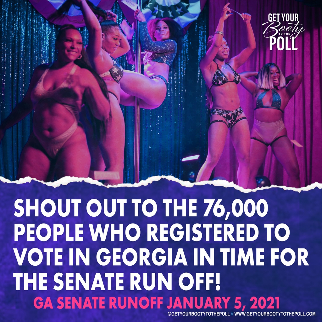 GetYourBootyToThePoll tweet media