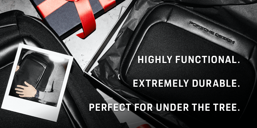 With the Roadster Nylon Collection from Porsche Design, you will be sure to leave a lasting impression this holiday season. 

Available now: porsche.design/BagsLuggageTW.
#porschedesignluggage