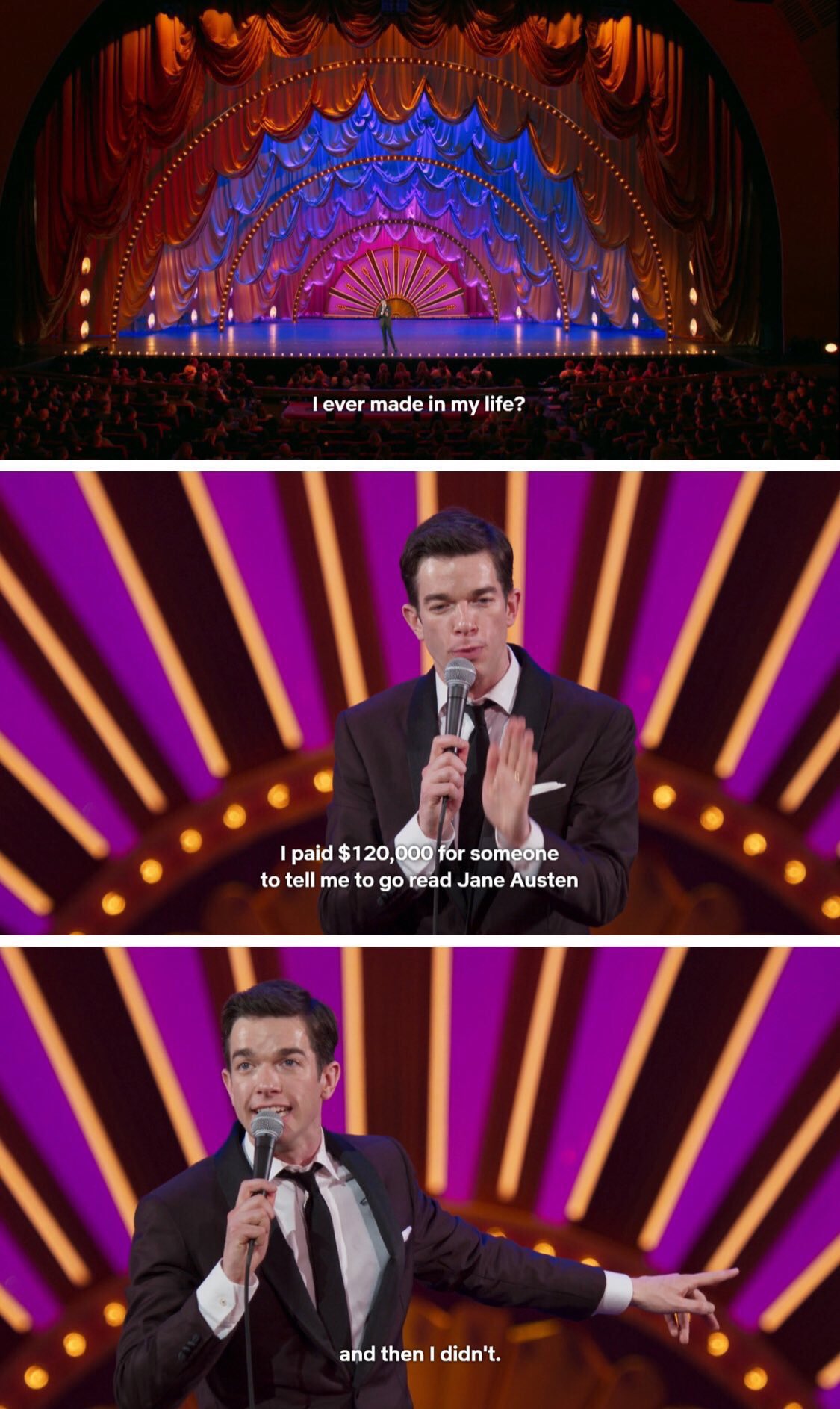 John Mulaney English Major Quote Nerd Girl Says On Twitter: "I Just Hope He Knows That We're All Rooting For  Him." / Twitter