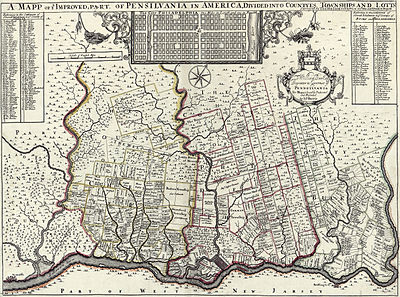 2) Pennsylvania was the most important entrance point for non-Anglo European immigrants from the beginning. NYC was too, but Philly's ethnic mix immediately populated the state interior. First group were Welsh Quakers.
