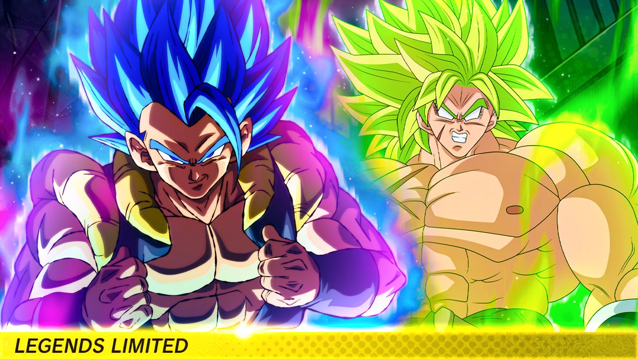 DragonBallSuperLAT🉐 on X: Gogeta Blue and Broly at the end of