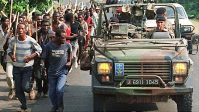 albcontact's tweet photo. #Rwanda 
While French journalist is about to face justice for Genocide Denial: we often tend to forget that if #Mitterand hadn't supported #Habyarimana with his military in 1990 till 94, the #Genocide against the #Tutsi would never had happened. There wouldn't have been 1M victms https://t.co/kzmL3S171j
