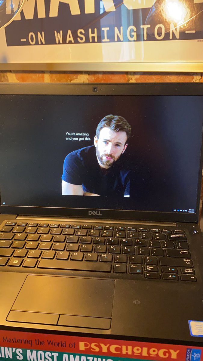 aroojasaurus's tweet photo. Thank you @ChrisEvans for your morning motivation. https://t.co/TuwVRCrUzy