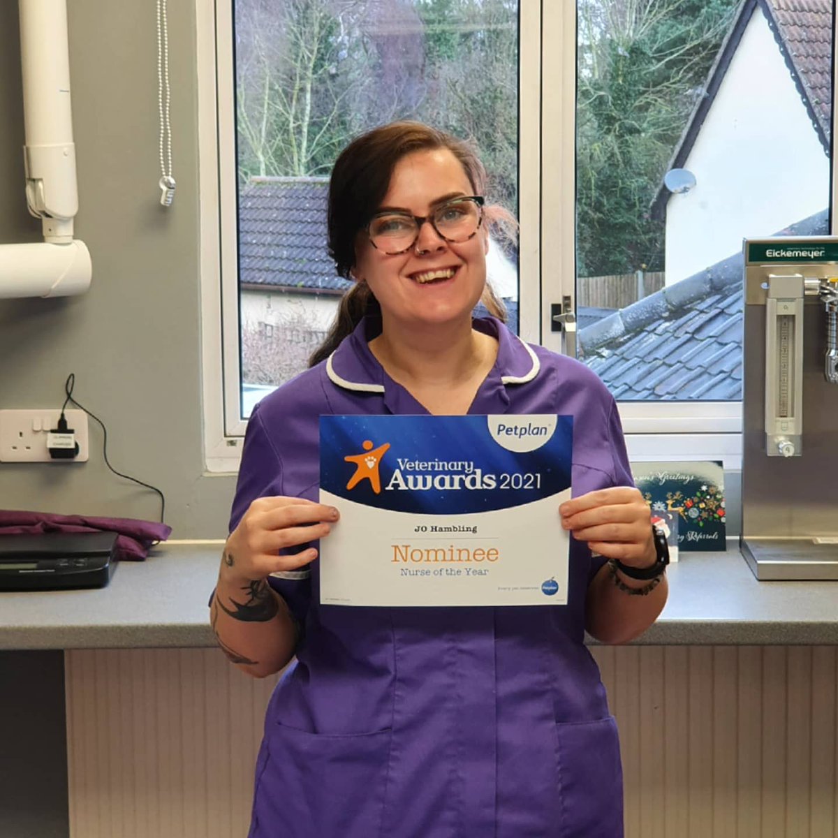 WE HAVE RECEIVED SOME VERY EXCITING POST! 💜
Today we each received nomination certificates from the Petplan Vet Awards 2021! 

If you would like to nominate, and tell your fur/feather/scale babies' treatment story, you still can at: 
petplan.co.uk/about-petplan/…