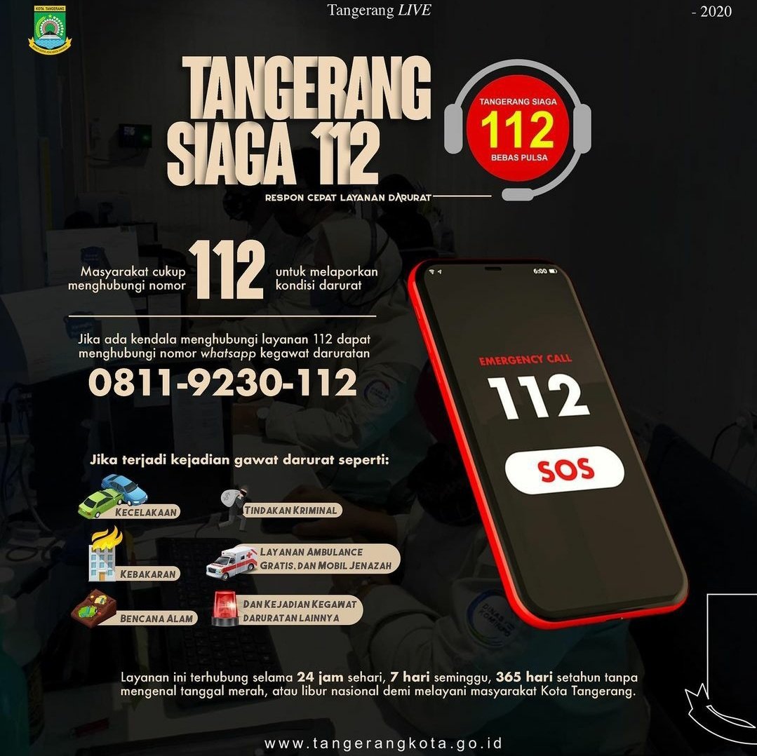TANGERANG SIAGA 112 tweet media